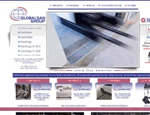Tablet Screenshot of globalsangroup.com